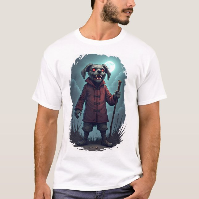 Creepy Cane Corso T-Shirt (Front)