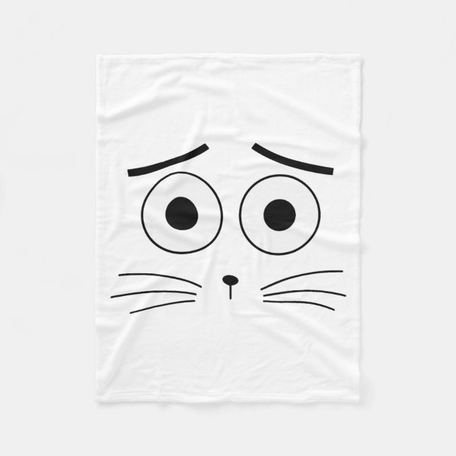 Creepy Carrots Halloween Costume Funny Boo Jee Boo Fleece Blanket (Front)