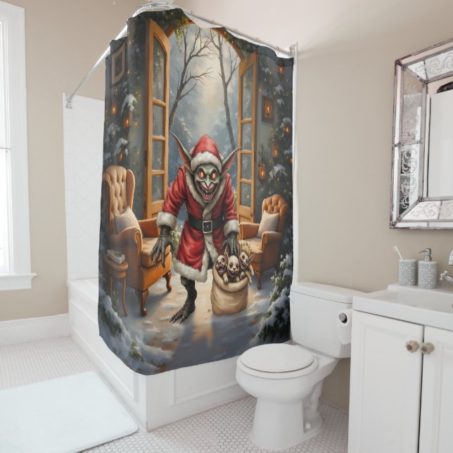 Creepy Christmas Goblin – Dark Fantasy Evil Santa  (In Situ)