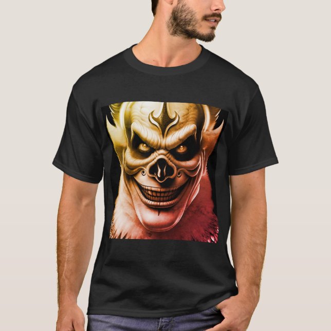 Creepy Clown 3 T-Shirt (Front)