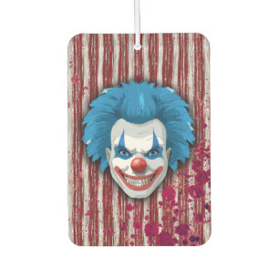 Creepy Clown Carnival Halloween Air Freshener