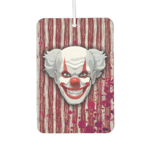 Creepy Clown Carnival Halloween Air Freshener