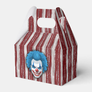 Creepy Clown Carnival Halloween Favor Box