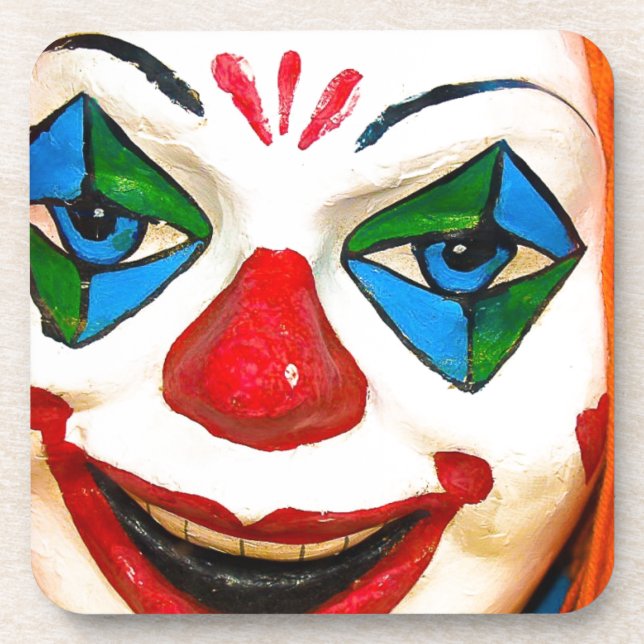 Creepy Clown Coaster (Front)