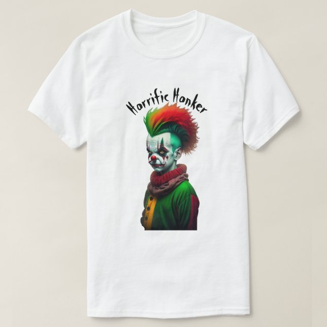 Creepy Clown T-Shirt (Design Front)