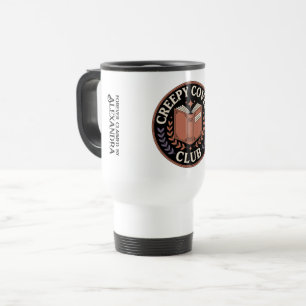 Creepy Covers Club Personalized for Book Lovers Travel Mug