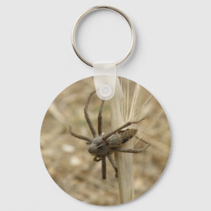 Creepy Crawly Spider Keychain