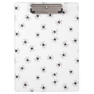 Creepy Crawly Spiders Clipboard