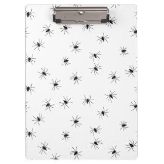 Creepy Crawly Spiders Clipboard