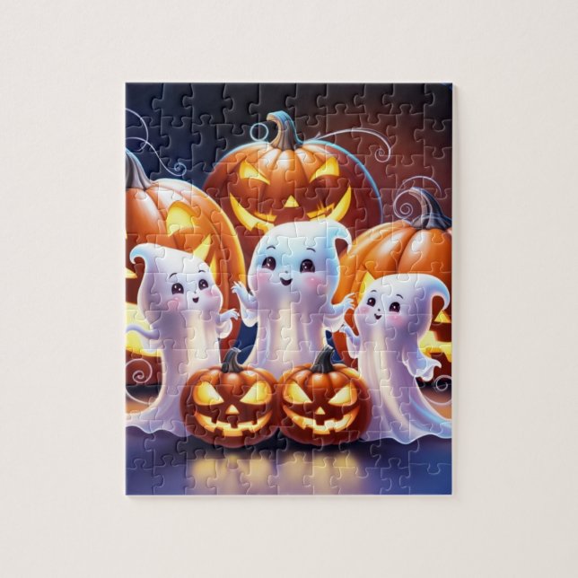 Creepy Creatures Puzzle Fun (Vertical)