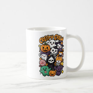 Creepy Crew For Kids And Adults Funny Halloween Ou Coffee Mug