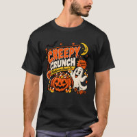 Creepy Crunch Retro Halloween Ghost Pumpkin
