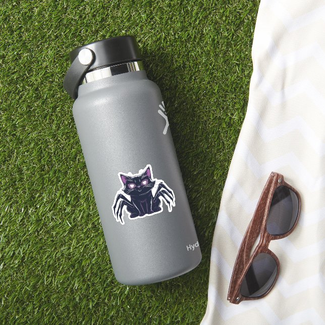 Creepy Cute Cat – Spider Legs & Heart Eyes Oversiz (HydroFlask Insitu)