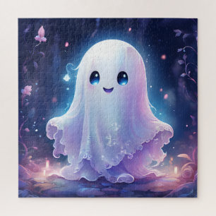 Creepy Cute Ghost Jigsaw Puzzle