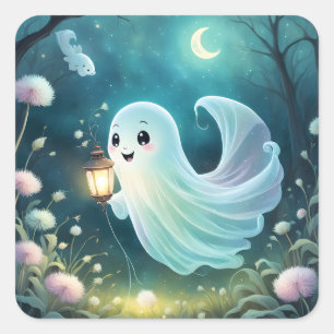 Creepy Cute Ghost Stickers