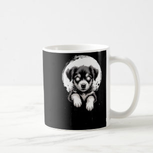 Creepy Cute Goth Dog Horror Puppy Sketch Alt Nge E Coffee Mug