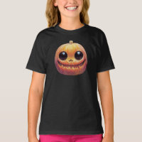 Creepy Cute Halloween Pumpkin Face