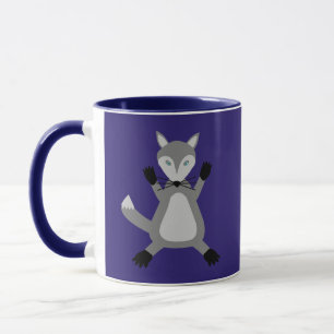 Creepy Cute Halloween Wolf Mug