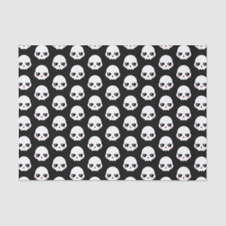 Creepy Cute Skulls Tissue Paper