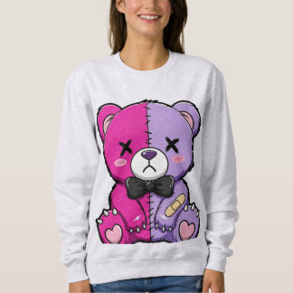 Creepy Cute Split Bear Sweatshirt