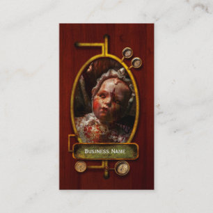 Creepy - Doll - It's best to let them sleep Business Card