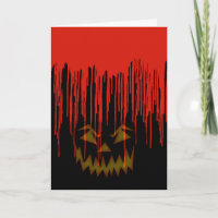 Creepy Dripping Blood Halloween