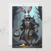 Creepy Easter Bunny Dark Fantasy