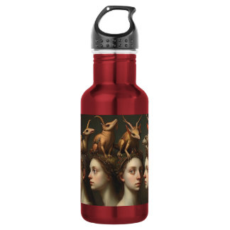 Creepy eloquence gothic creatures 532 ml water bottle