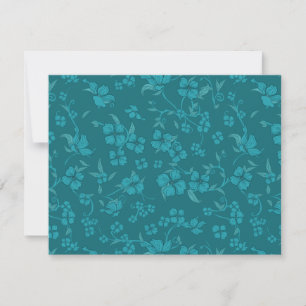 Creepy Flowers Pattern 2 Card
