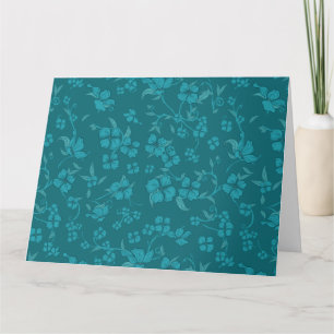 Creepy Flowers Pattern 2 Thank You Card