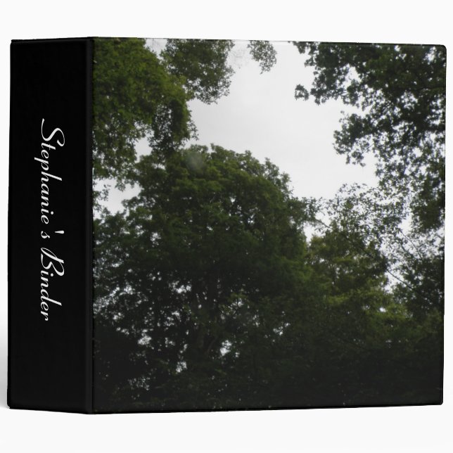 Creepy Forest Custom Binder (Front/Spine)