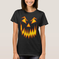 Creepy Fun Scary Pumpkin Jack O Lantern Face