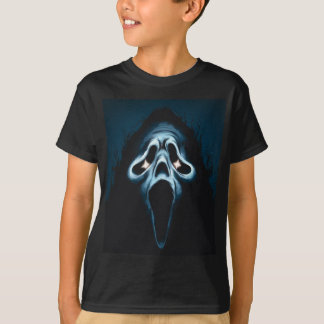 Creepy Ghost Face T shirt
