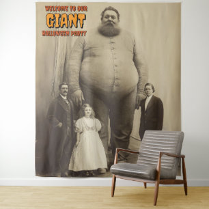 Creepy Giant Halloween Hanging Backdrop Tapestry