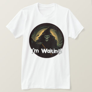 Creepy Grim Reaper  T-Shirt