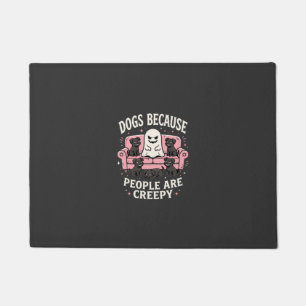 Creepy Halloween Dogs Because People Are Creepy Doormat