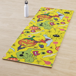 Creepy Halloween Essentials Yoga Mat