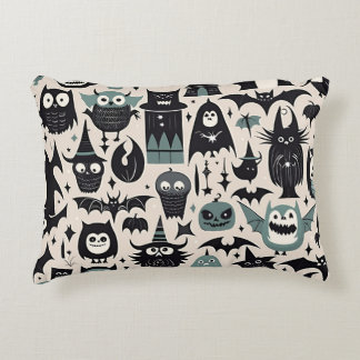 Creepy Halloween Night  Accent Pillow