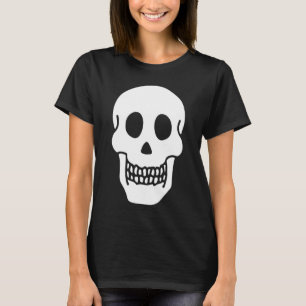 Creepy Halloween Skeleton Skull Face Costume T-Shi T-Shirt