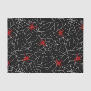 Creepy Halloween Spider Web Tissue Paper