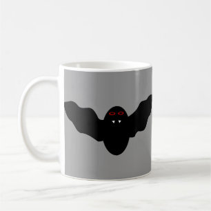 Creepy Halloween Vampire Bat Mug