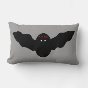 Creepy Halloween Vampire Bat Pillow