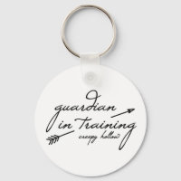 Creepy Hollow "guardian in training" keychain