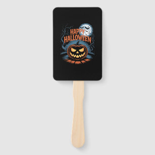 Creepy Jack O� Lantern Halloween Hand Fan