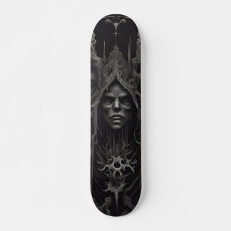 Creepy lady skateboard