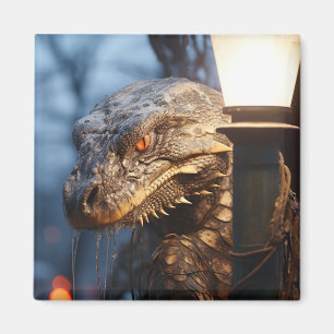 Creepy Lizard Magnet