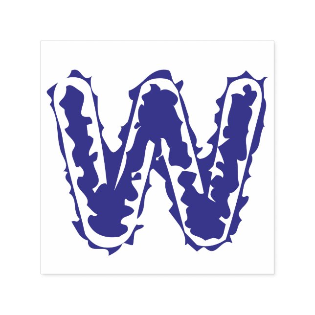 Creepy Monogram Self-inking Stamp (Design)