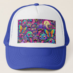Creepy Monster Bugs Trucker Hat