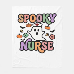 Creepy Nurse Classic T-Shirt Fleece Blanket