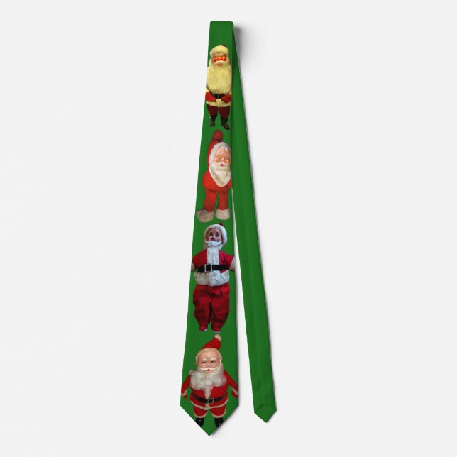Creepy Santa Christmas Tie (Front)